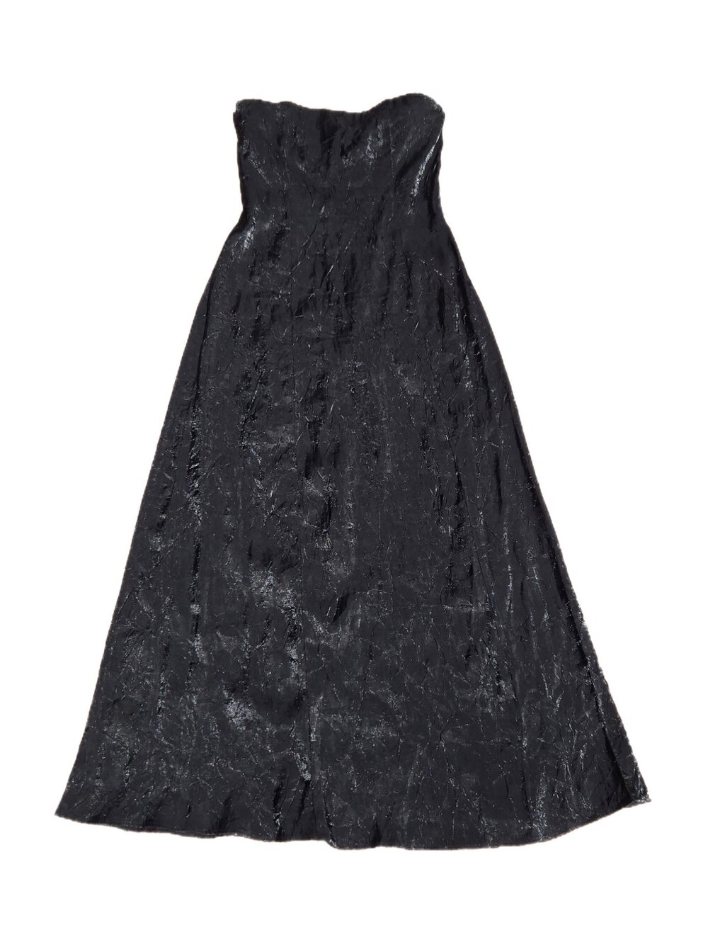 Georgette Strapless Dress